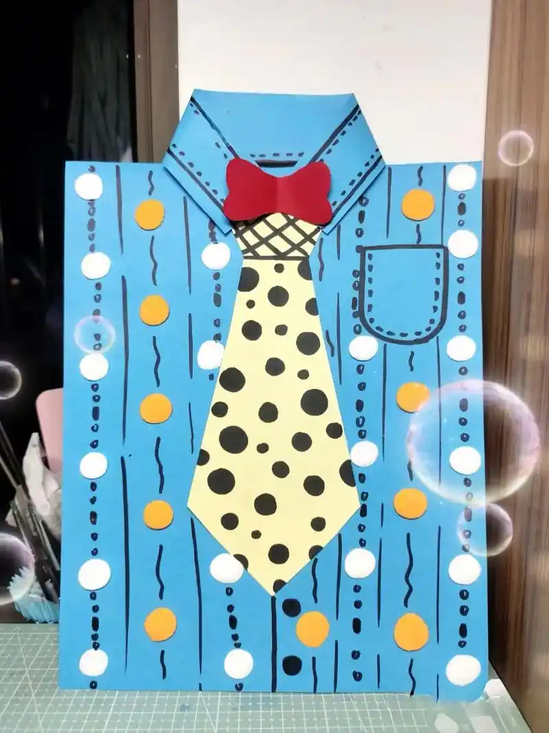 幼儿园父亲节创意手工.