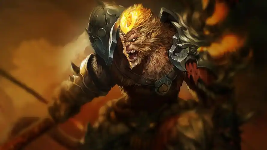 lol英雄联盟齐天大圣孙悟空史诗皮肤斗战胜佛孙悟空特效视频