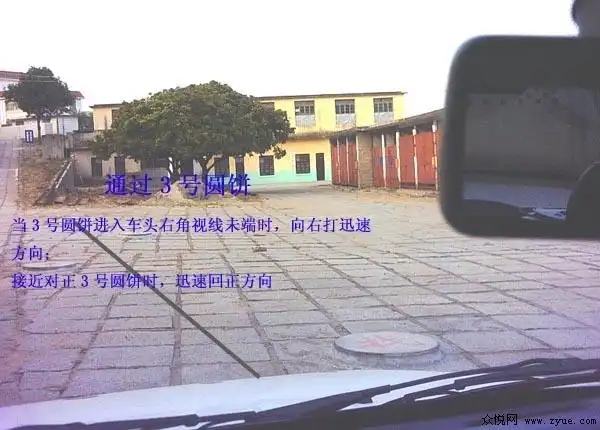福州科目二考试图解系列—圆饼路