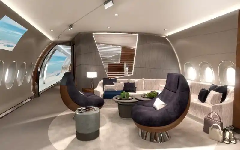 【私人飞机】汉莎航空technik vip机舱