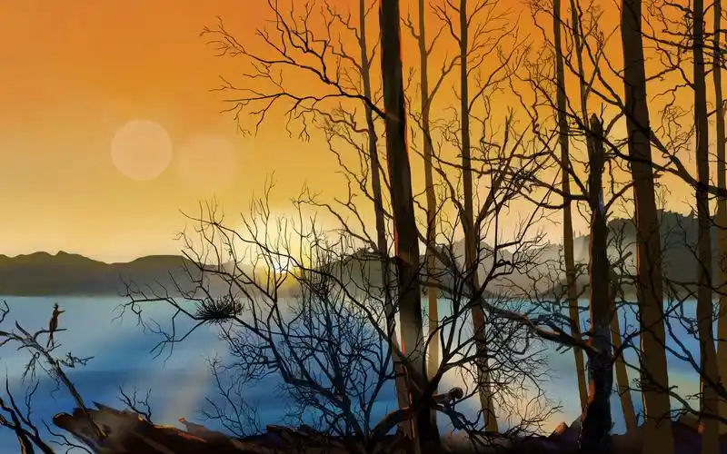 【风景】ipad—procreate 板绘 风景 水彩