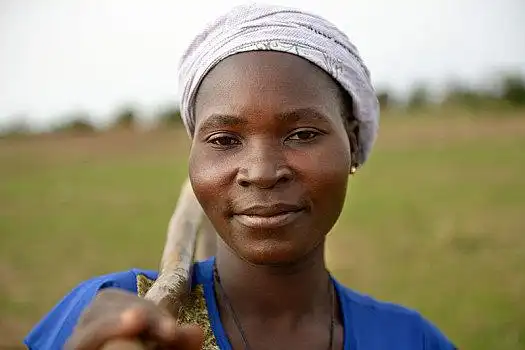 女性,农民,38岁,头像,省,北方,区域,布基纳法索,非洲,重要,使用,条理