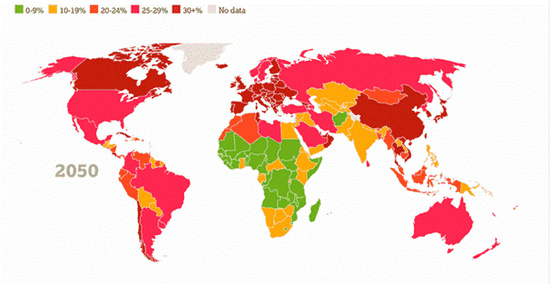 学者:2050年中国65岁以上人口将达3.29亿