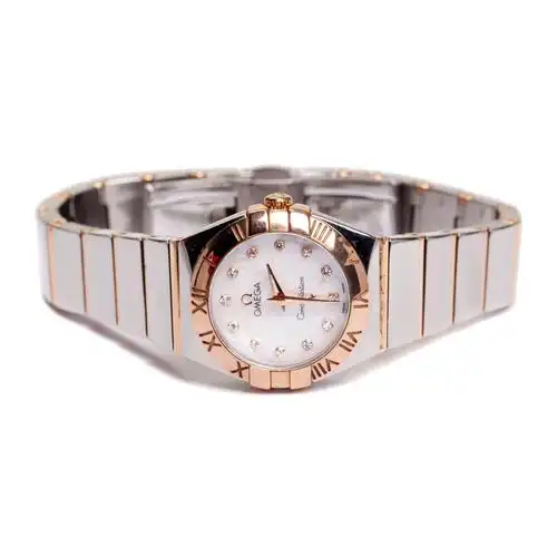 omega(欧米茄)星座系列女士石英腕表