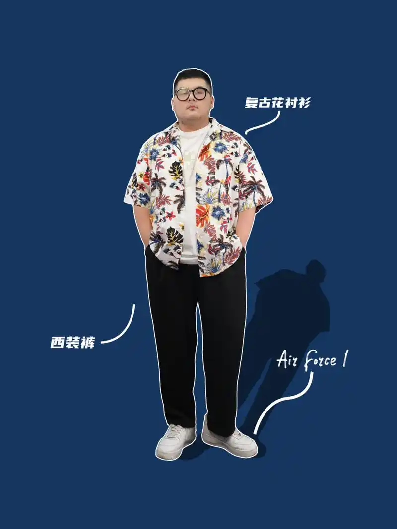 200斤胖男生夏季潮酷穿搭合集│一周穿搭 今天给像我一样兄弟们分享一