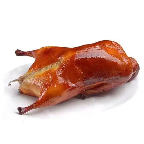 广东烧鸭 整只 脆皮 深井荔枝柴 广式烧鸭 烧腊熟食 烧鸭半只(约700克