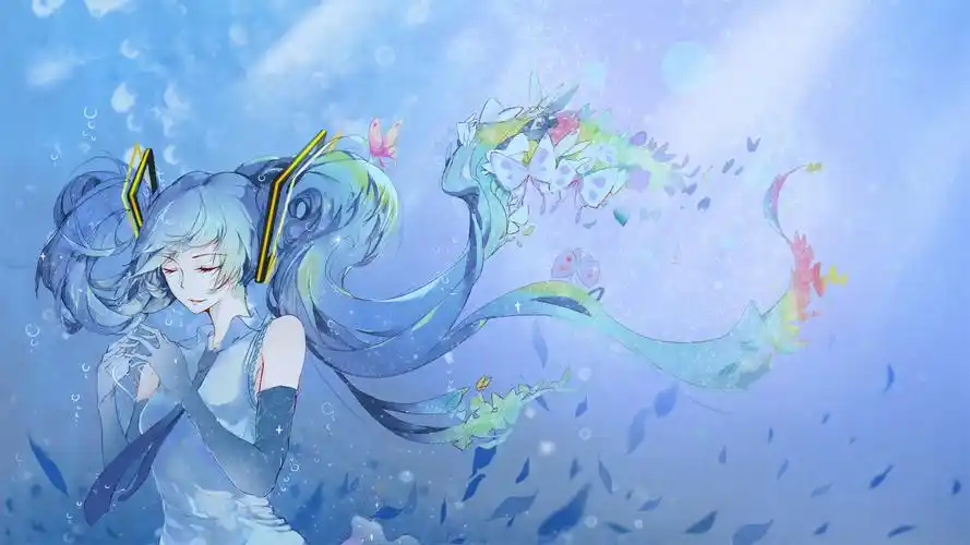 初音 深海少女动漫壁纸