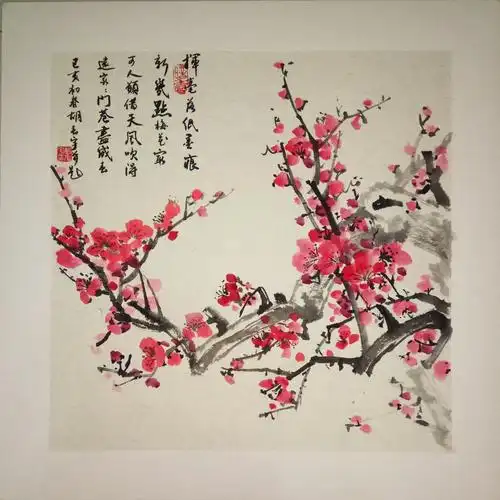 胡春宇梅花作品