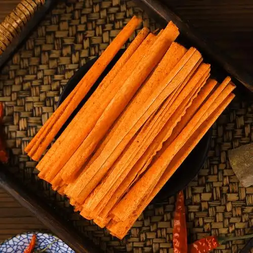 千味源绿爽干辣条校园零食5毛钱儿时辣片90后小时候怀旧解馋怀旧