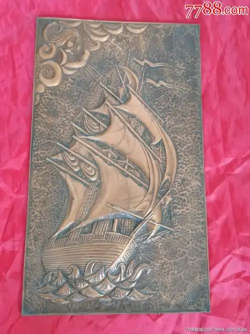 俄罗斯(前苏联)铜板画-价格:1500元-se80668795-铜杂件-零售-7788字画