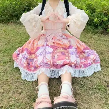 高清女生部位洛丽塔裙子头像图片