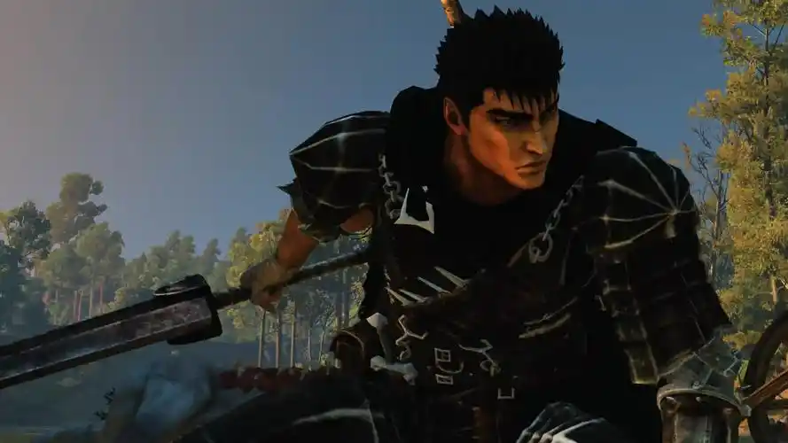 《巫师3》剑风传奇格斯mod演示 白狼杰洛特变黑衣剑士