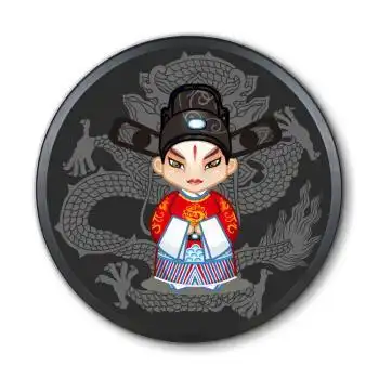 手绘 线稿 712520卡通川剧人物川剧人物简笔画q版