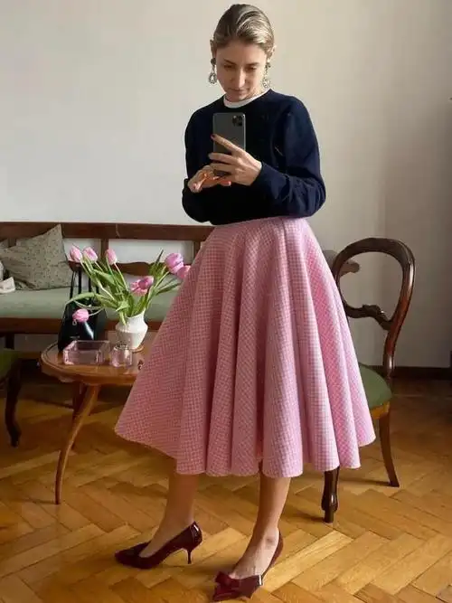 今年秋天的裙子 越长越好看!插图7