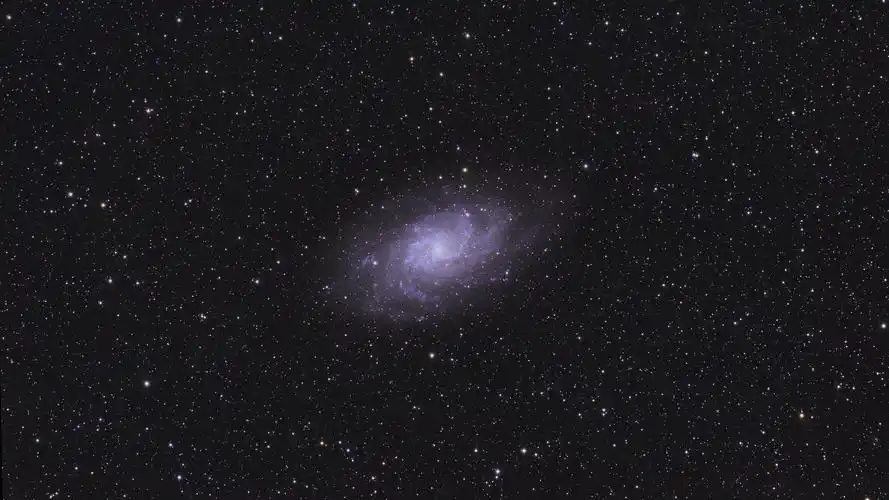 三角座星系 - 观测摄影 - 牧夫天文论坛(中国最早的天文论坛,致力于天