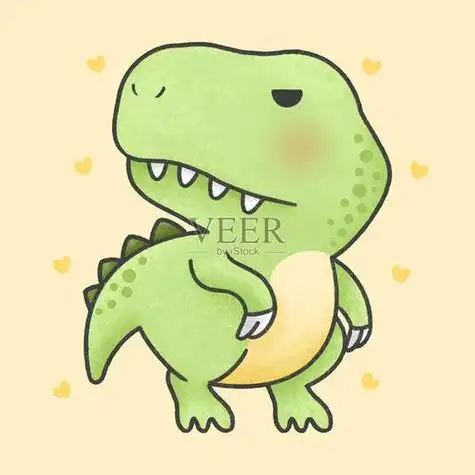 霸王龙图片卡通图片