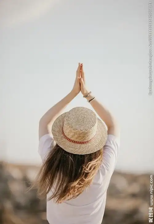 女士 瑜伽 背影