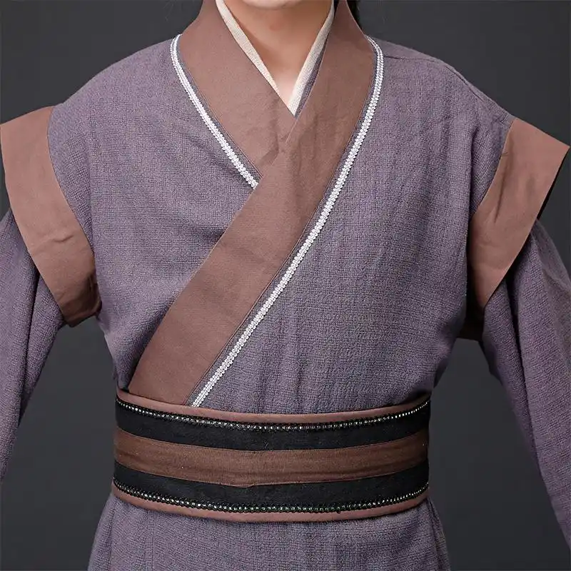 珂卡蝶影影视古装男汉棉麻古代武侠侠客剑客民族服装