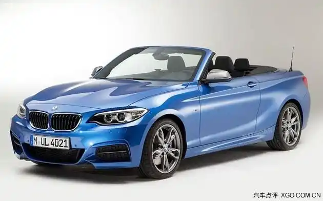 宝马2系敞篷版官图放出 采用软顶结构