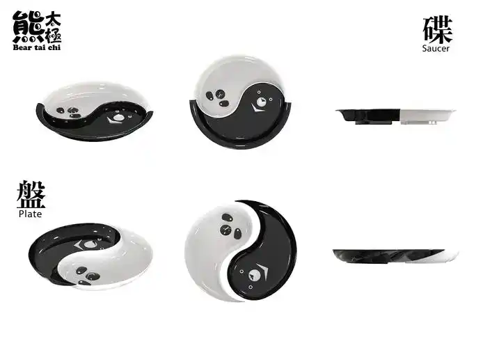 熊太极文创餐具设计|平面|品牌|designer鼎 - 原创作品 - 站酷 (zcool