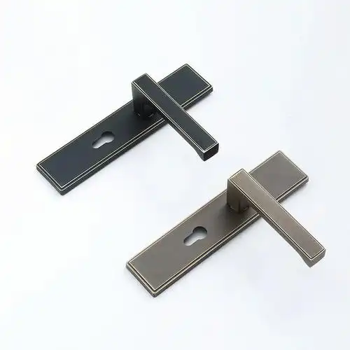 全铜门锁简单造型特别简洁大方