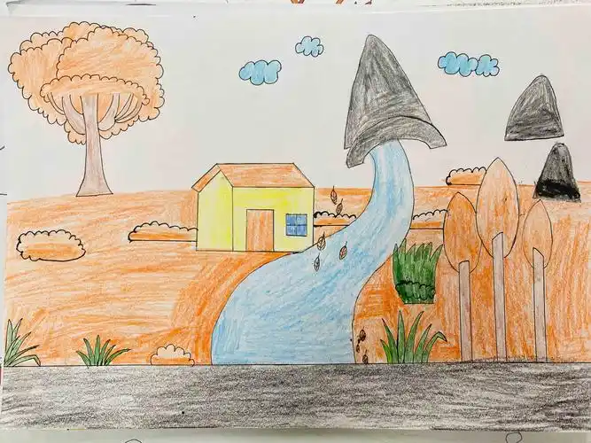 包头市第一实验小学南海分校——秋天"悄悄画"四年级作品投票