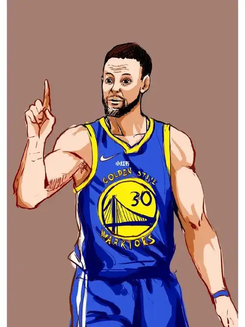 绘画打卡  #库里  #nba  #绘画  #绘画日常