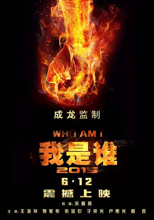 成龙监制我是谁2015发定档海报612上映
