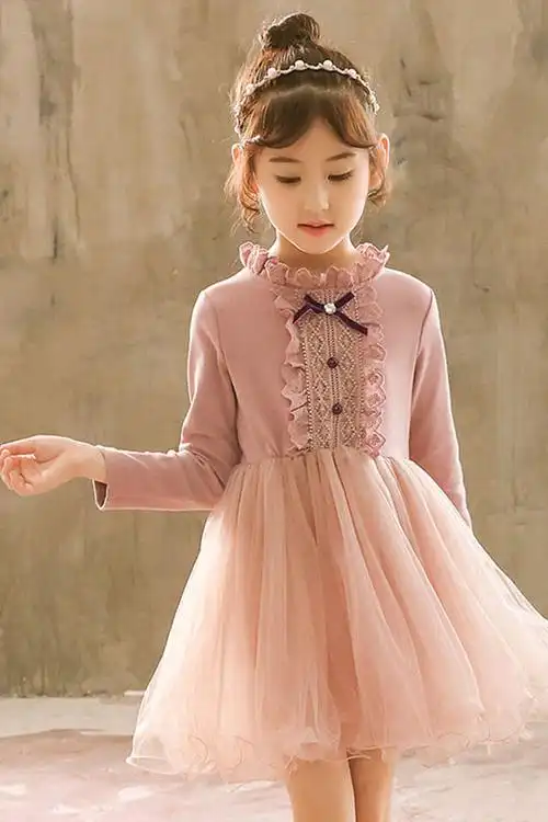女童秋装连衣裙儿童秋款洋气童装小女孩秋季新款公主裙裙子春秋