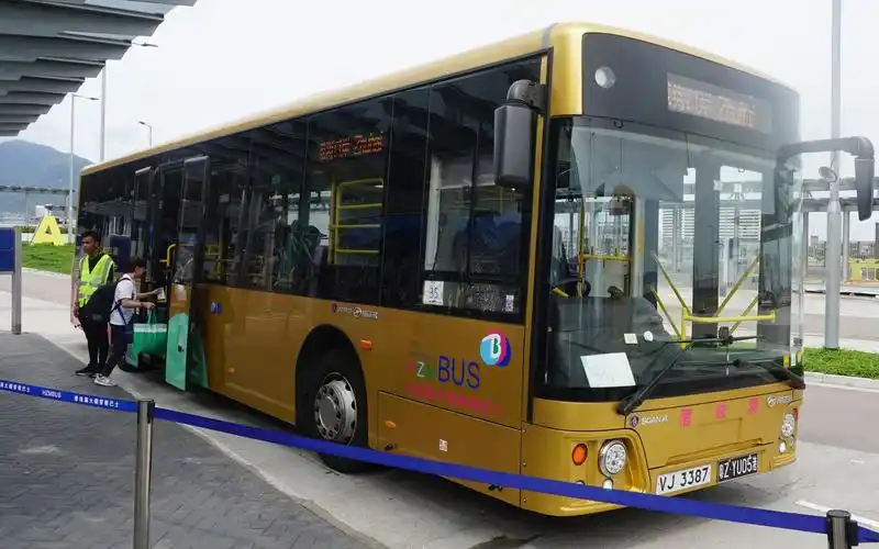 港珠澳大桥穿梭巴士(香港口岸-珠海口岸)全程第一人称pov(pov10)