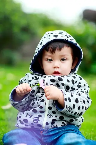 可爱的中印混血儿童(图)