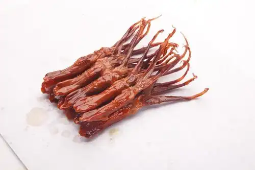 拍手生鸭舌头温州特产真空包装餐饮酒店500克酱鸭舌头散装大条
