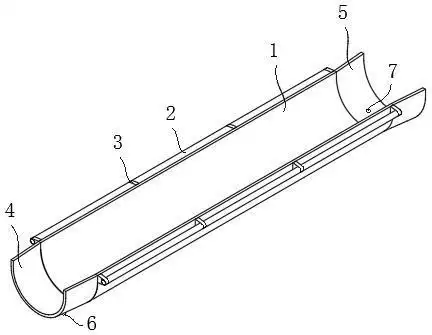 一种便于拼接和拆卸的混凝土浇筑用溜槽的制作方法