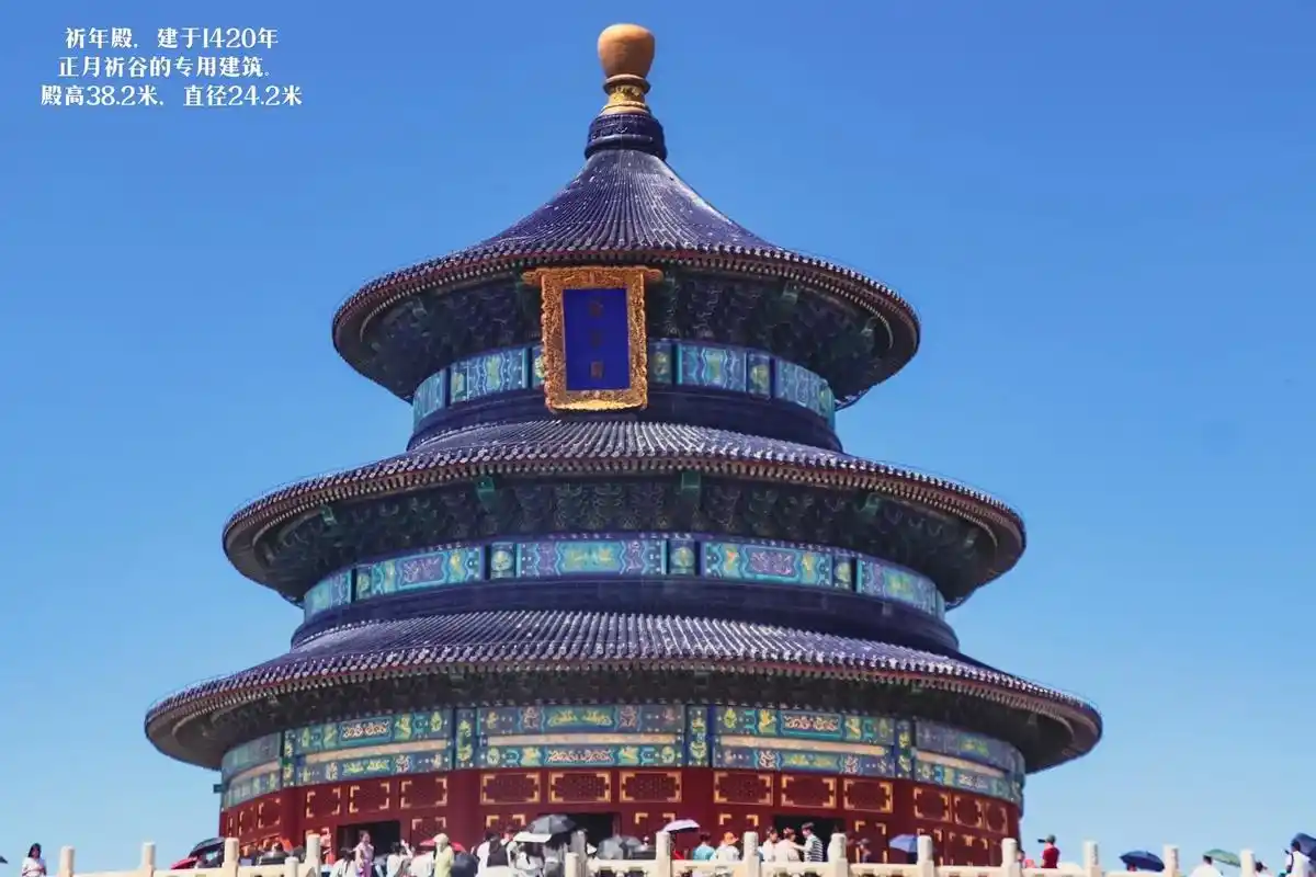 天坛公园(北京)圆形作为世界上公认的最完美的几何图形,也是建 - 抖音