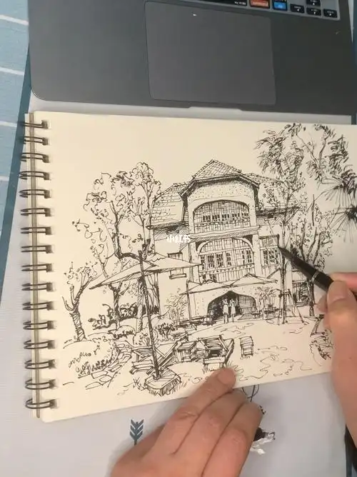 手绘电影色戒里的周公馆