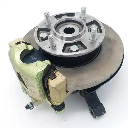 制动器总成时风电动汽车轿车前轮羊角刹车车盘制动更多电动车零