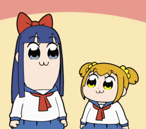 《pop子和pipi美的日常》漫画表情包,并且风靡一时