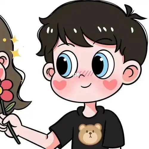 情侣头像 努力生活