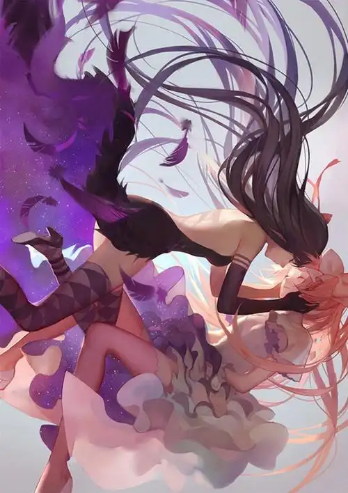 成魔了的晓美焰和圆神