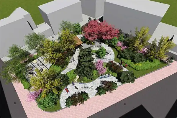 看看满意不芝罘区10处口袋公园设计效果图出炉啦