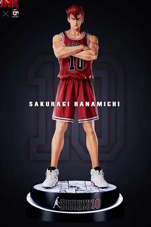 【惊奇百态】灌篮高手1比1樱木花道 雕像1比1等身像手办非cm