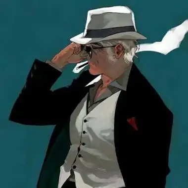 一组成熟大叔头像 手绘霸气沧桑大叔范头像,男生头像图片