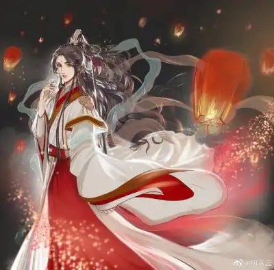 天官赐福 花城 谢怜 花怜 头像 壁纸 白衣祸事出处见水印 去微博找