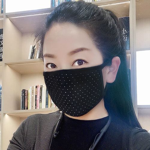 莫代尔口罩女时尚夏季防晒薄款夏天防尘面罩单层棉可水洗超薄透气