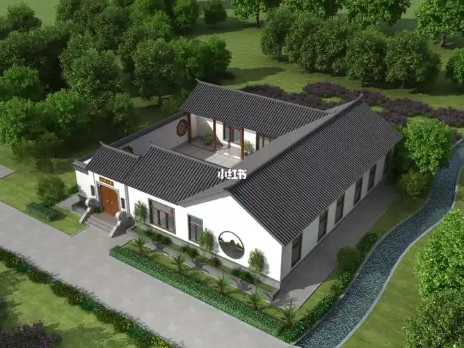 四合院  #中式四合院  #建筑设计