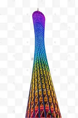 画小蛮腰建筑广州塔建筑城市广州塔广州塔城市夜景灯光小蛮腰广州塔