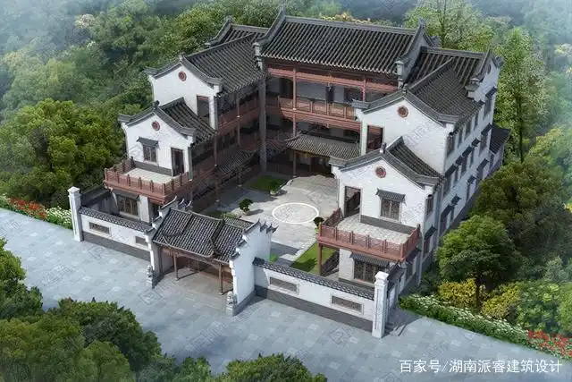 中式四合院,非常惊艳,设计太赞了