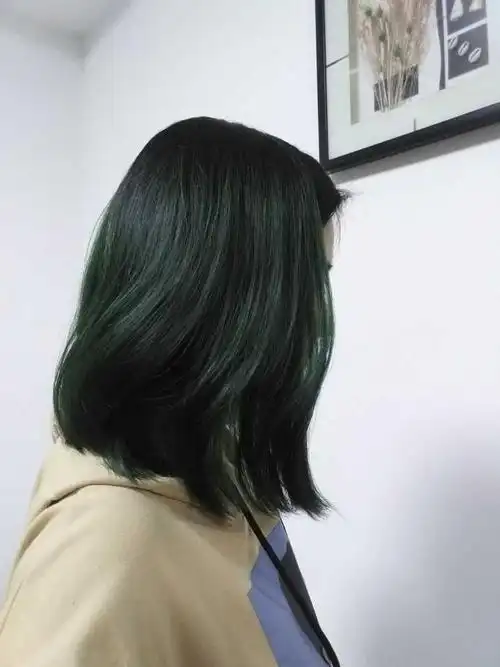 很自然这个方法好多理发店都在用 可以试试啊~~刚染的黄头发染回黑色