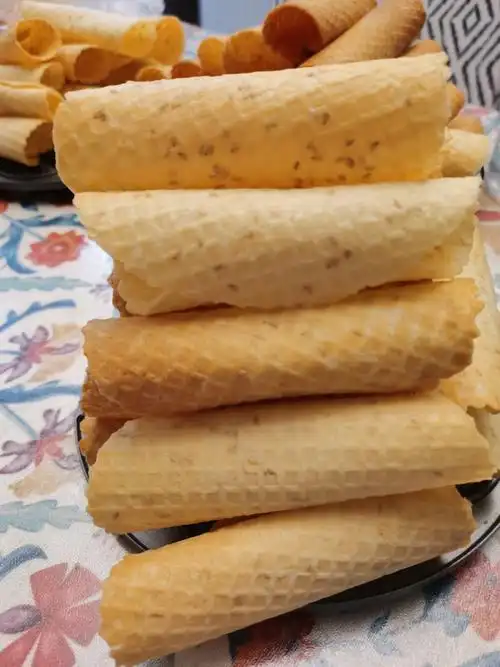 酥#蛋卷  #零食分享  #烘焙  #鸡蛋卷