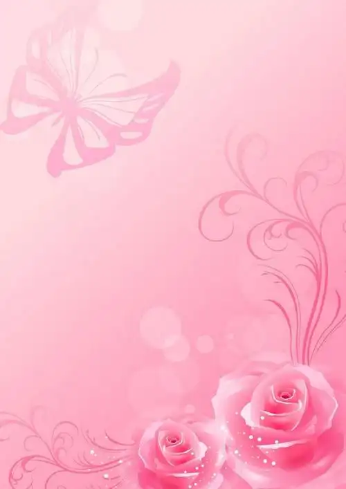 温馨粉色玫瑰花唯美背景图片大全分享